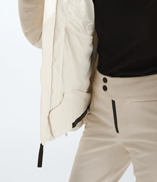 Doudoune TNF Cirque pour femme Blanc Dune