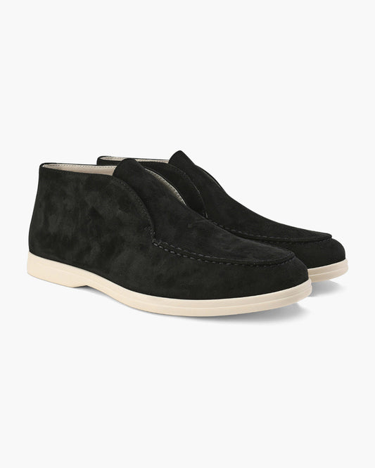High Suede Slipper
