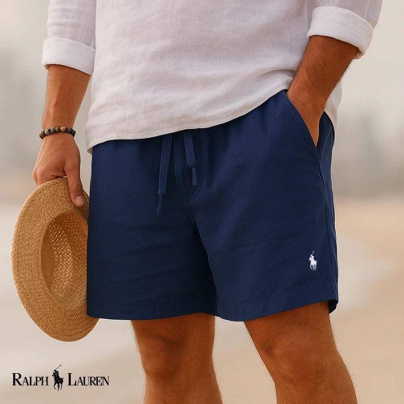 RL Heritage Linen Capri Shorts