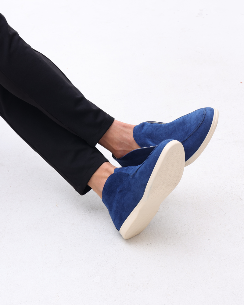 High Suede Slipper