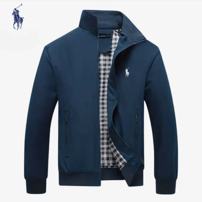 RL Casual Zip-Up Bomber – Premium Inspiration