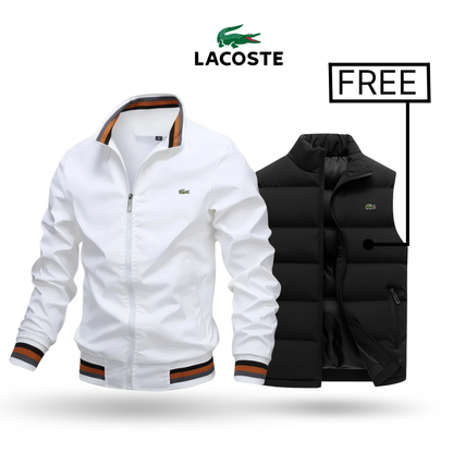 RL LACOSTE Premium Jacket + Stylish Vest FREE