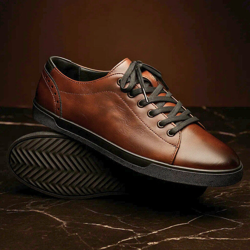 Baskets en cuir Cruz