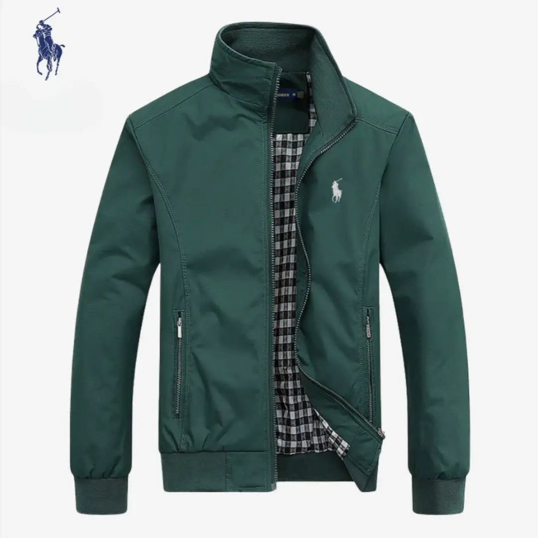 RL Casual Zip-Up Bomber – Premium Inspiration