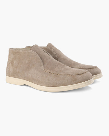 High Suede Slipper