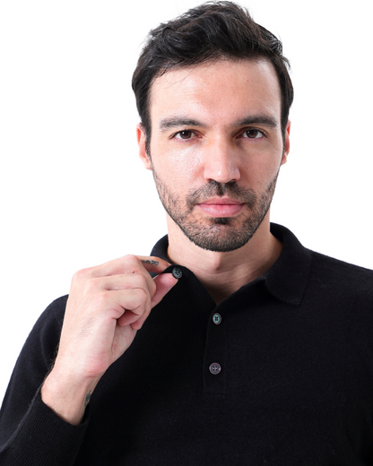 Polo 100 % cachemire