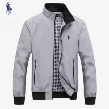 RL Casual Zip-Up Bomber – Premium Inspiration
