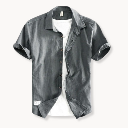 Chemise en lin Alfredo