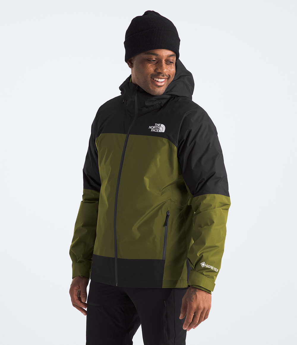 TNF Men's Mountain Light Triclimate GTX Jacket Forest Olive/TNF Black
