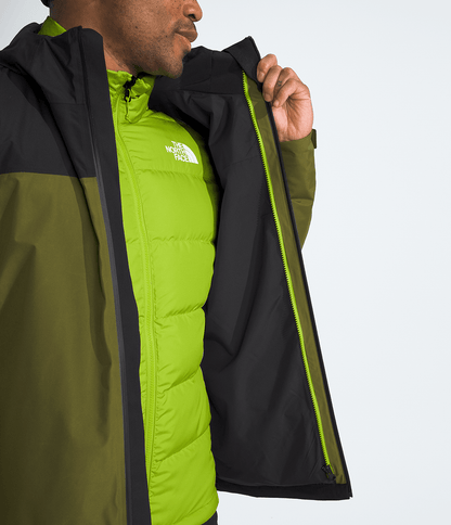 TNF Men's Mountain Light Triclimate GTX Jacket Forest Olive/TNF Black