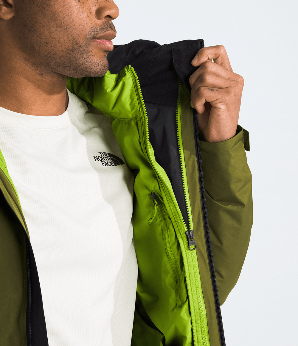 TNF Men's Mountain Light Triclimate GTX Jacket Forest Olive/TNF Black