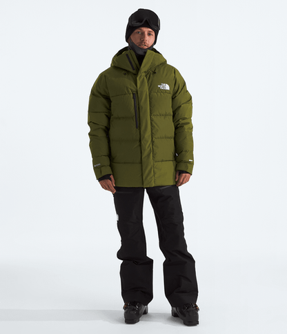 TNF Men's Corefire Down Windstopper Jacket in Forest Olive