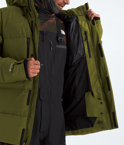 TNF Men's Corefire Down Windstopper Jacket in Forest Olive