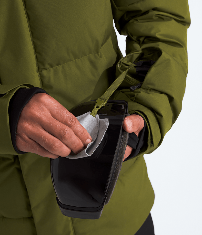 TNF Men's Corefire Down Windstopper Jacket in Forest Olive