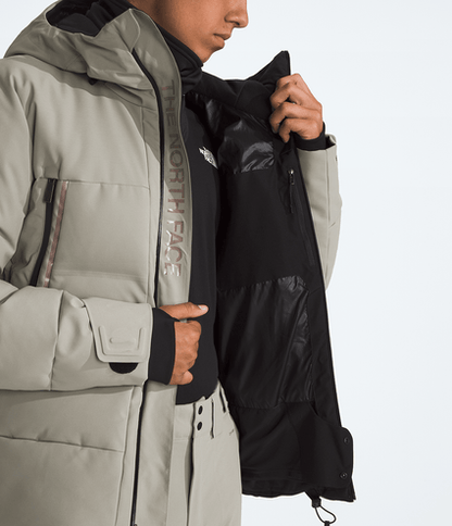 Doudoune TNF Cirque pour homme Gris argile