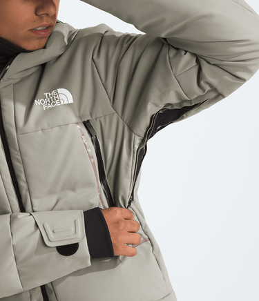 Doudoune TNF Cirque pour homme Gris argile