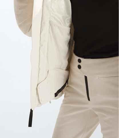 Doudoune TNF Cirque pour femme Blanc Dune