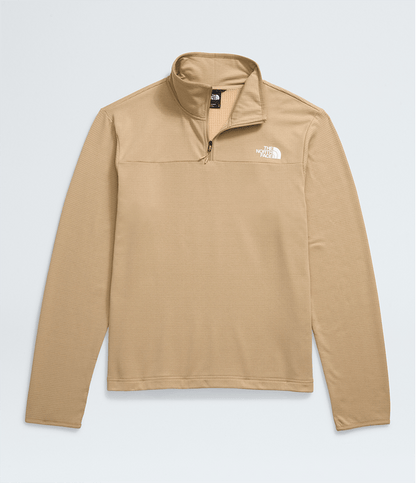 Polaire The North Face Homme Cedar Trail Grid 1/4 Zip Kaki Stone