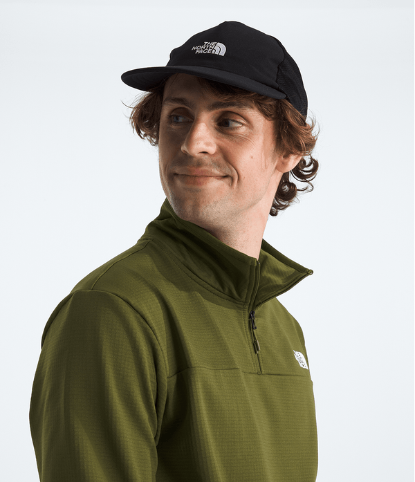 Polaire The North Face pour homme Cedar Trail Grid 1/4 Zip Vert Olive