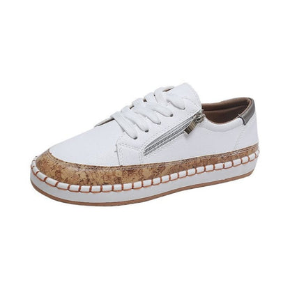 Astrid Baskets en cuir vulcanisé