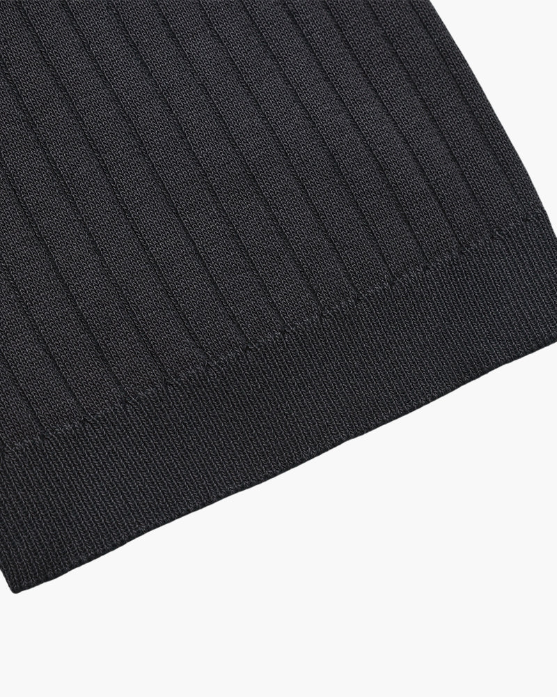 Geripptes Premium-Polo