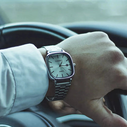 Montre CASIO de luxe 36mm - Résistante à l'eau | Acier transféré