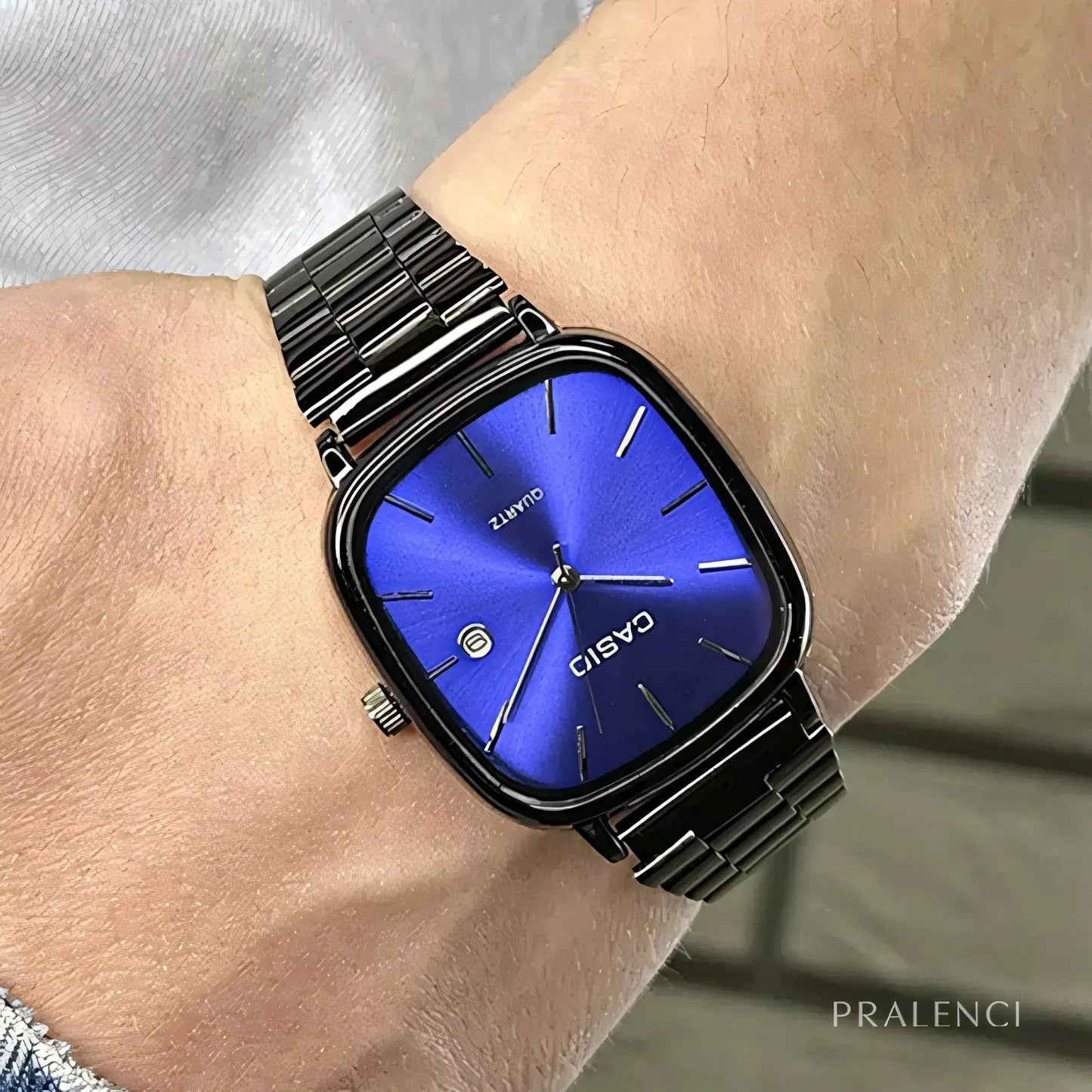 Montre CASIO de luxe 36mm - Résistante à l'eau | Acier transféré