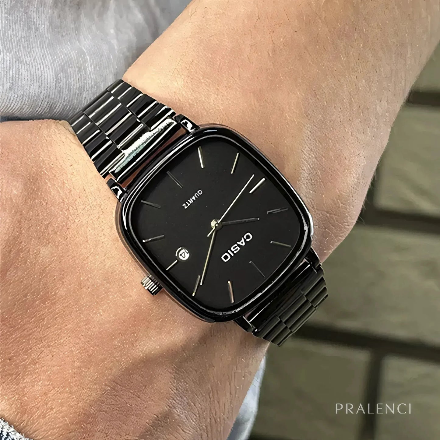 Montre CASIO de luxe 36mm - Résistante à l'eau | Acier transféré