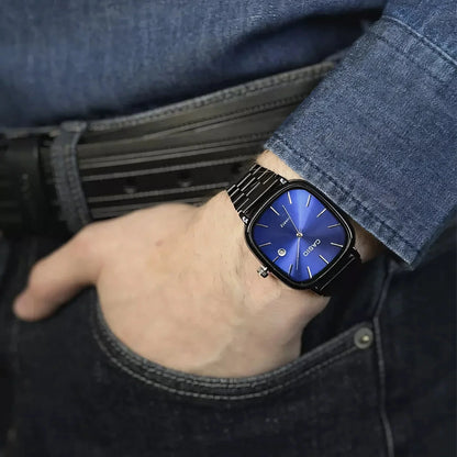 Montre CASIO de luxe 36mm - Résistante à l'eau | Acier transféré