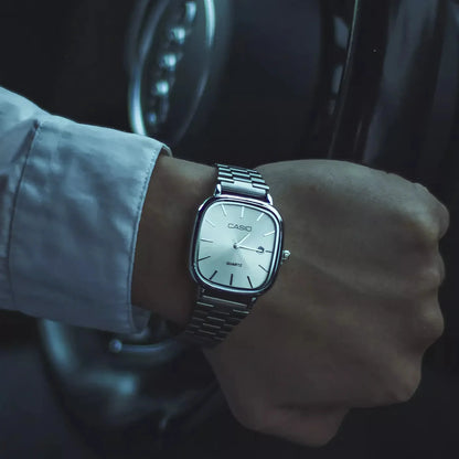 Montre CASIO de luxe 36mm - Résistante à l'eau | Acier transféré