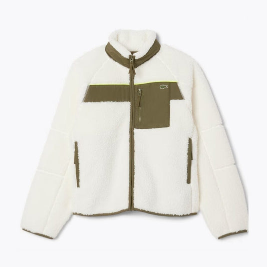 Veste en polaire Sherpa color block LC