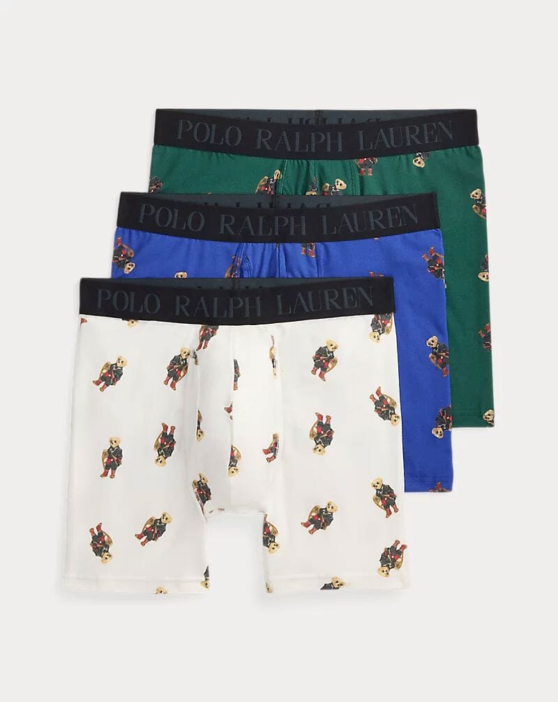 RL 4D-Flex Polo Bear Boxers 3er-Pack