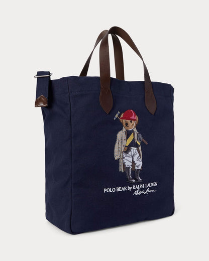 RL Polo Bear Canvas Shopper Bag