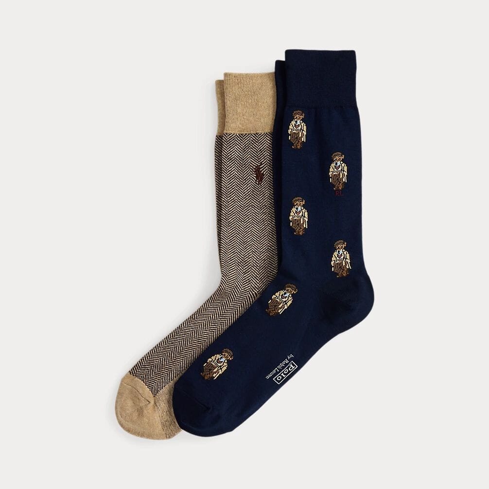 RL Polo Bear Sneaker-Socken 2er-Pack