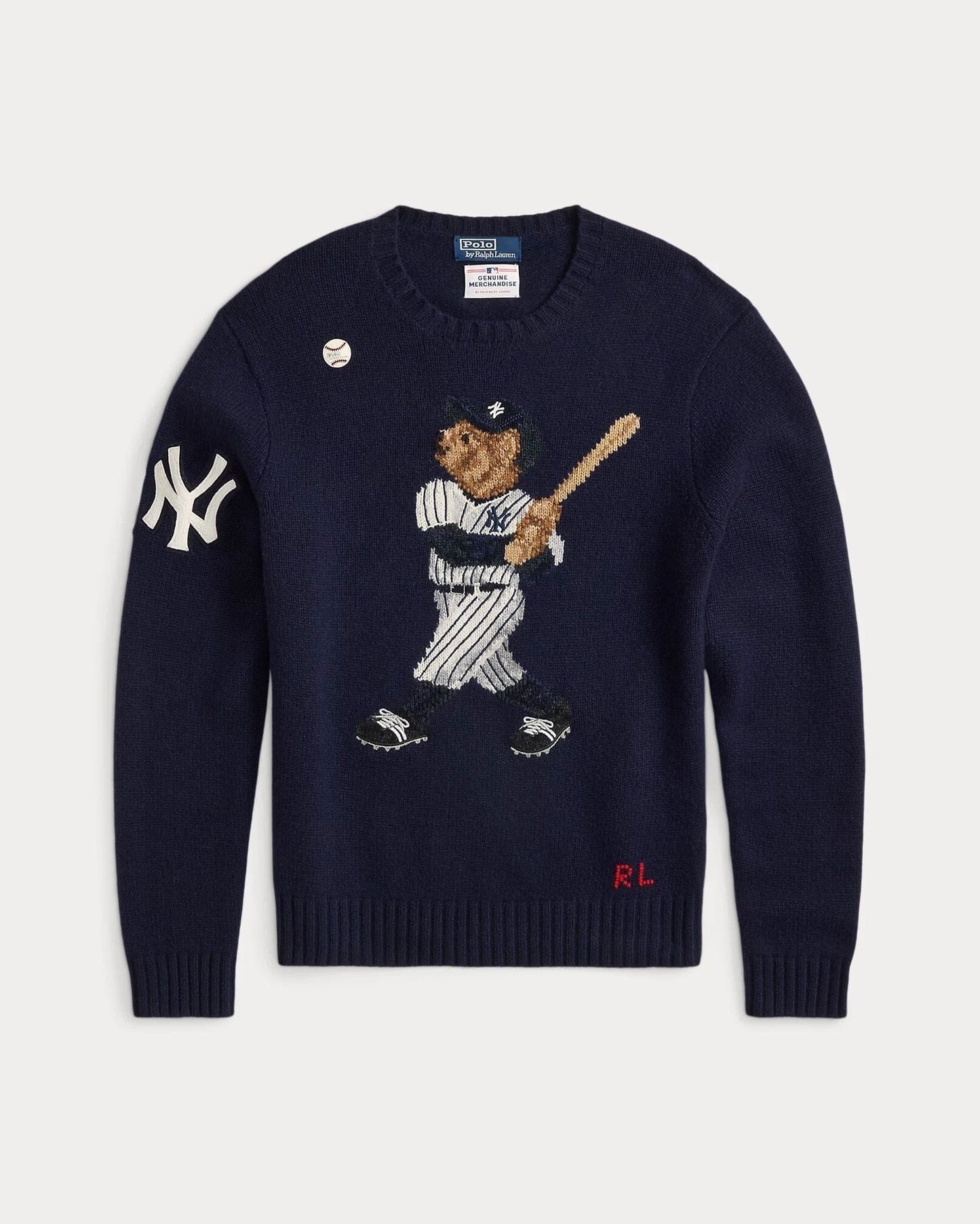 RL Polo Bear Yankees Sweater