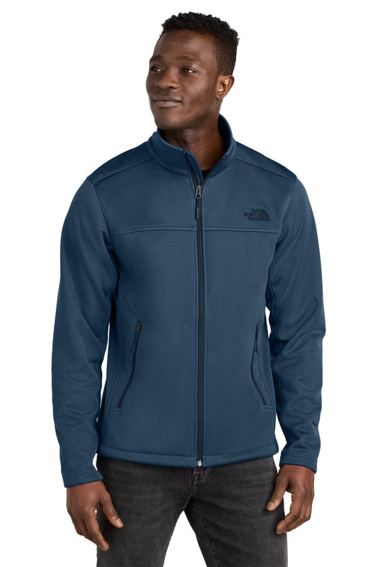 Veste Soft Shell Ridgewall avec logo TNF sur la poitrine
