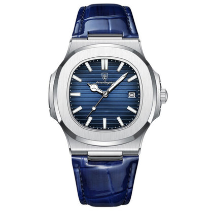 POEDAGAR Watch Nautilus Pelle